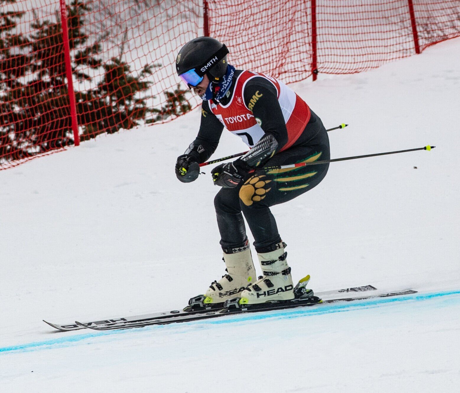 Rocky Mountain College Ski competes at Predator Cup at Bridger Bowl